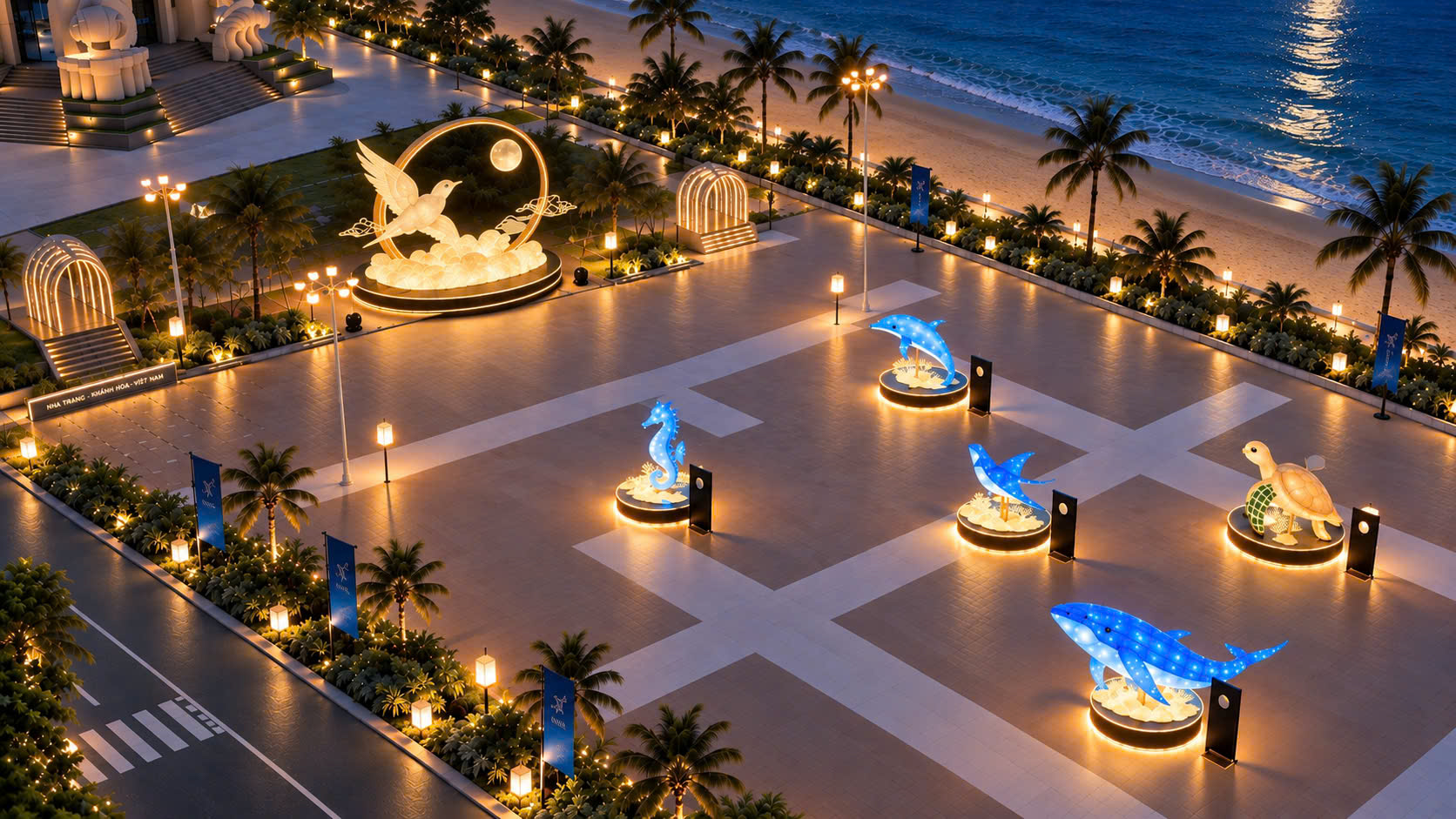 Lễ hội Trung thu "Hải Trình Ánh Trăng" tại Nha Trang 2026: Lần đầu tiên Khánh Hòa tổ chức quy mô lớn